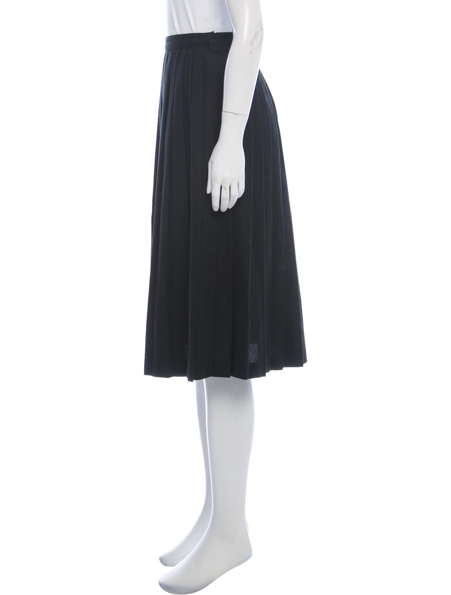 christian dior wool skirt